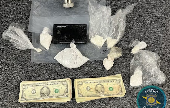 COMET and St. Clair County Drug Task Force Seize Fentanyl, Meth, and Pill Press in Detroit Raid