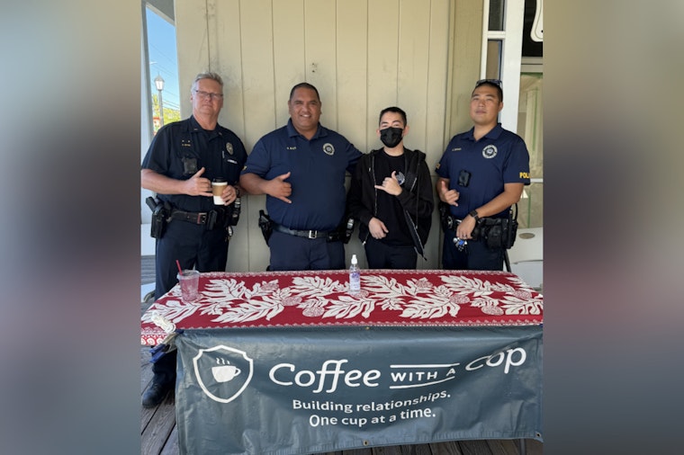 Connect Over Coffee: Kona Police Invite Residents for 'Coffee With a Cop' Events in West Hawai‘i