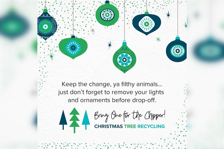 Conyers Collaborates with Local Partners for Eco-Friendly Christmas Tree Recycling Initiative