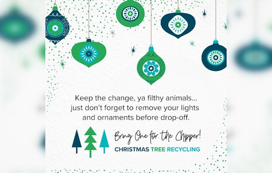 Conyers Collaborates with Local Partners for Eco-Friendly Christmas Tree Recycling Initiative