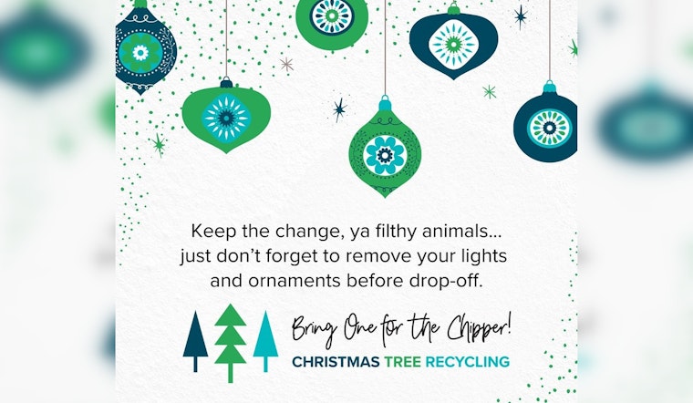 Conyers Collaborates with Local Partners for Eco-Friendly Christmas Tree Recycling Initiative