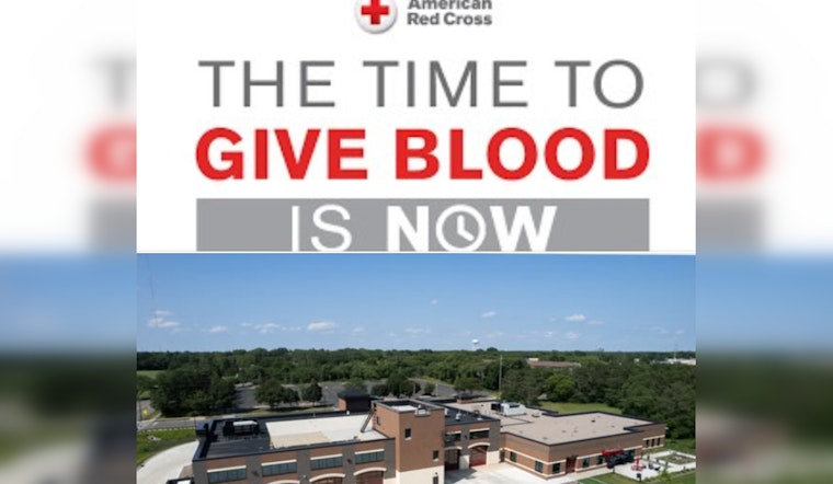 Coon Rapids Fire Station 3 to Host Vital Blood Drive on January 6th