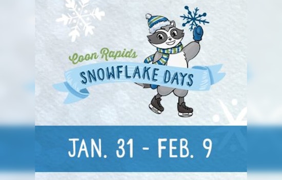 Coon Rapids to Celebrate 61st Snowflake Days with Ice Sculptures, Hockey, and Chili Challenge