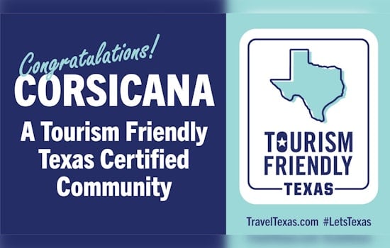 Corsicana Celebrates Recognition as Tourism Friendly Texas Certified Community
