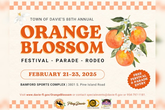 Davie Gears Up for 88th Annual Orange Blossom Festival, Parade and Rodeo this February