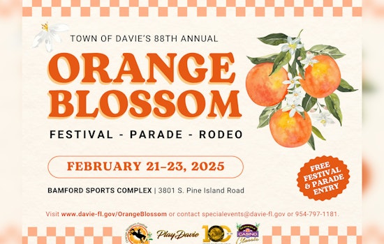 Davie Gears Up for 88th Annual Orange Blossom Festival, Parade and Rodeo this February