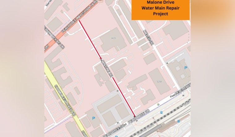 DeKalb County Announces Malone Drive Water Line Repair Schedule, Residents to Expect Temporary Disruptions