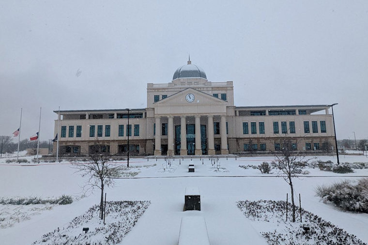 Denton County Government Offices Remain Closed Friday Amid Winter Storm Aftermath