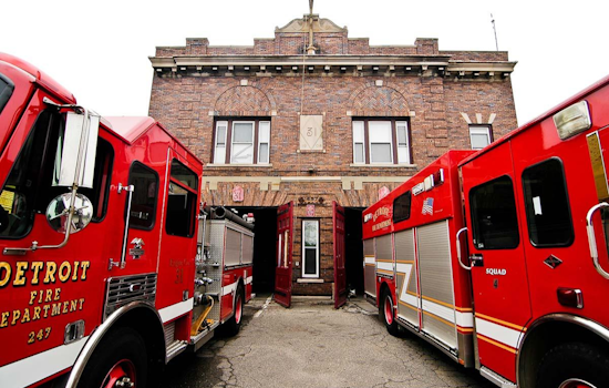 Detroit Fire Department Honors Chief Chaplain George Aren's 90th Birthday and Decades of Service