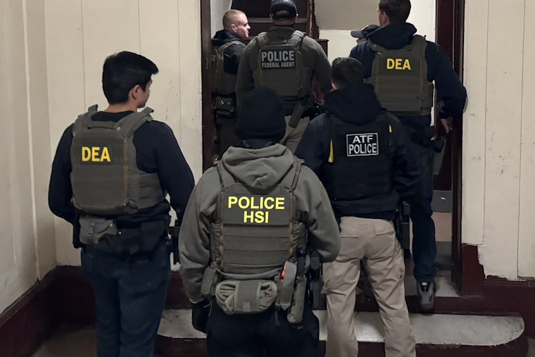 DHS Secretary Kristi Noem Joins Massive ICE Raid in the Bronx, Apprehending Alleged Gang Member and Others