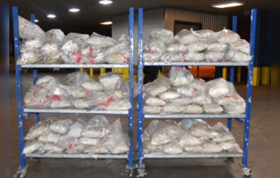 $8.1 Million Methamphetamine Shipment Seized at Laredo World Trade Bridge by CBP Officers