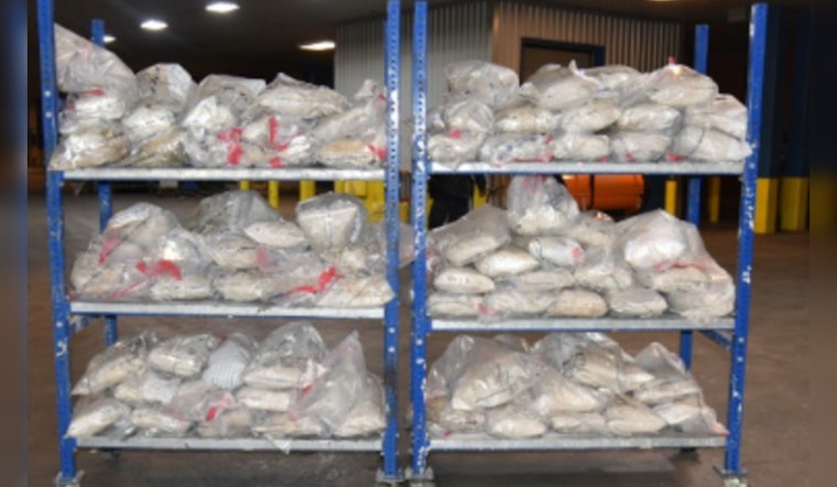 $8.1 Million Methamphetamine Shipment Seized at Laredo World Trade Bridge by CBP Officers
