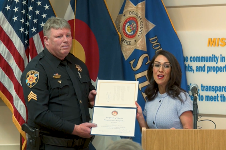 Douglas County Cold Case Unit Honored by Congresswoman Boebert for Solving 1985 Homicide