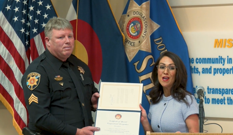 Douglas County Cold Case Unit Honored by Congresswoman Boebert for Solving 1985 Homicide