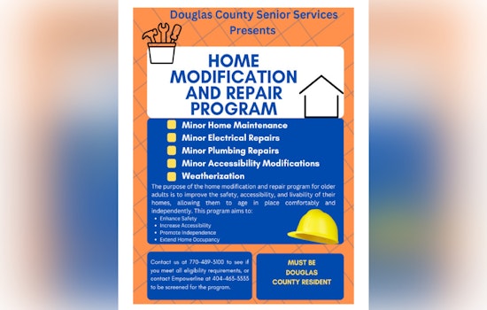 Douglas County Rolls Out Home Modification Program to Aid Senior Citizens
