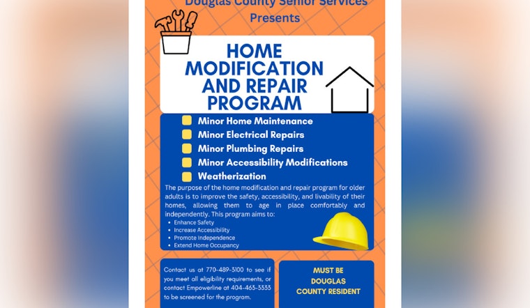 Douglas County Rolls Out Home Modification Program to Aid Senior Citizens