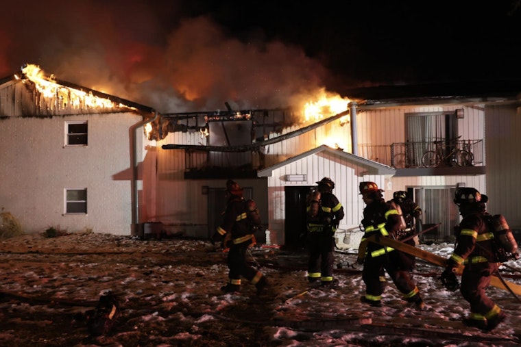Dozens Displaced by Late-Night Apartment Fire in Indianapolis
