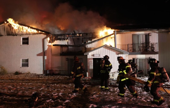 Dozens Displaced by Late-Night Apartment Fire in Indianapolis