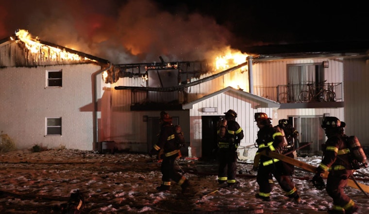 Dozens Displaced by Late-Night Apartment Fire in Indianapolis
