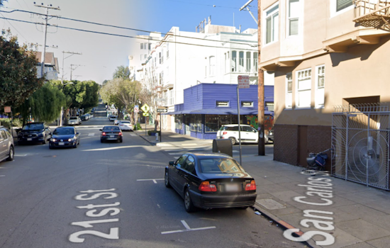 Driver's Foot Slips, Causing Tesla to Crash into The Mellow Plant Store in San Francisco's Mission District
