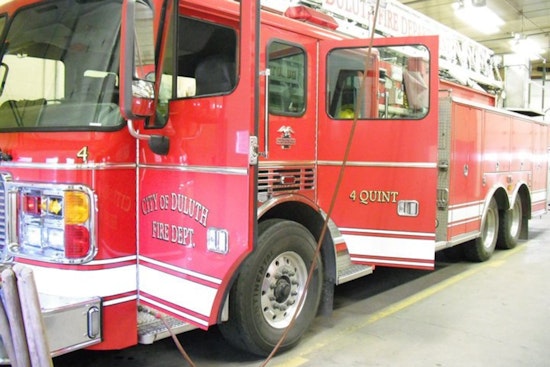 Duluth Firefighters Extinguish Blaze, Save Surrounding Structures; Outdoor Sauna Incurs $20K Damage