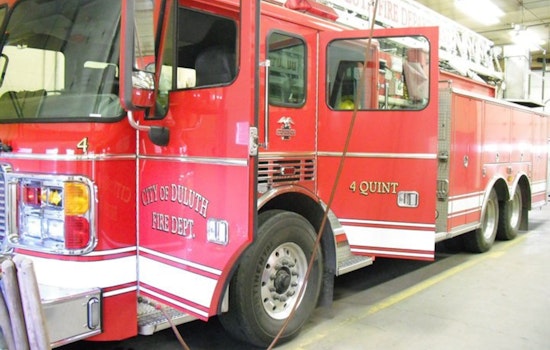Duluth Firefighters Extinguish Blaze, Save Surrounding Structures; Outdoor Sauna Incurs $20K Damage