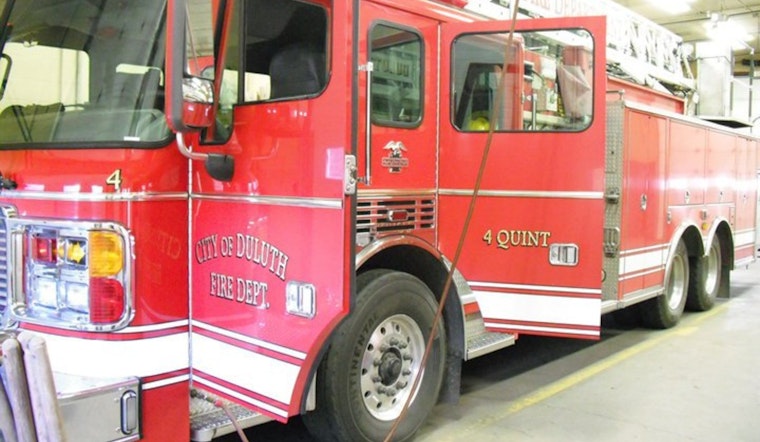 Duluth Firefighters Extinguish Blaze, Save Surrounding Structures; Outdoor Sauna Incurs $20K Damage