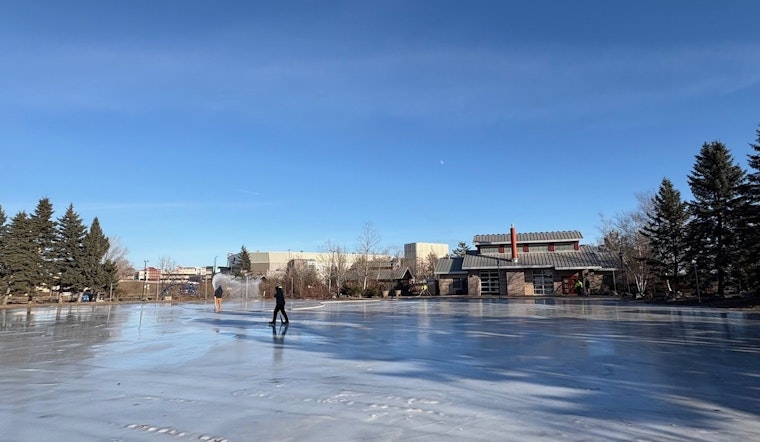 Duluth's Bayfront Park Warming House and Ice Rink Open for Winter Fun