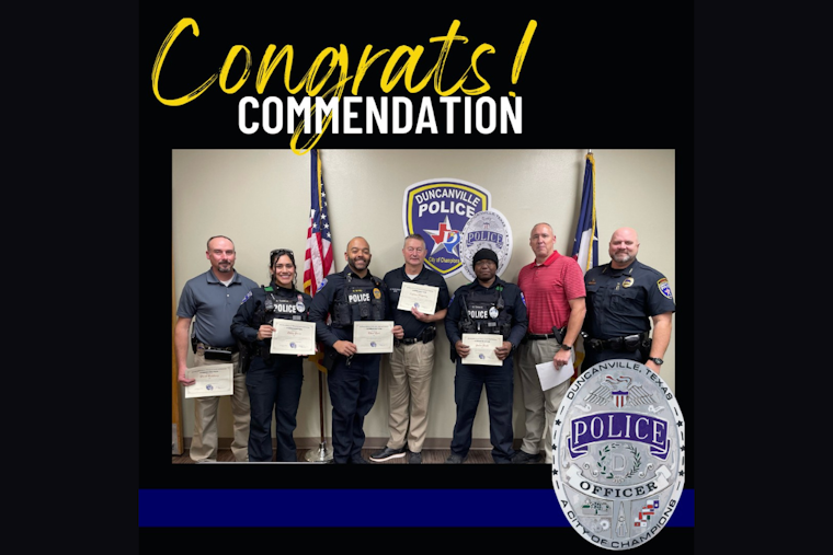 Duncanville Police Lauded for Capture of Wanted Gang Member in Multi-State Grand Larceny Case
