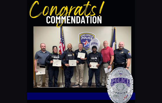 Duncanville Police Lauded for Capture of Wanted Gang Member in Multi-State Grand Larceny Case