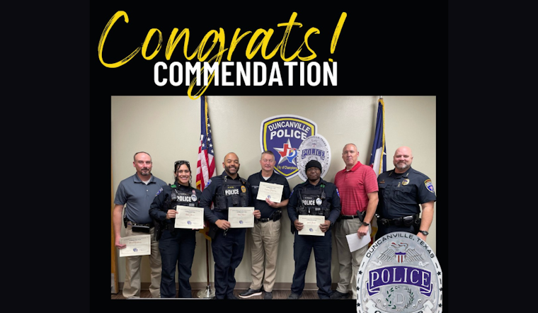 Duncanville Police Lauded for Capture of Wanted Gang Member in Multi-State Grand Larceny Case