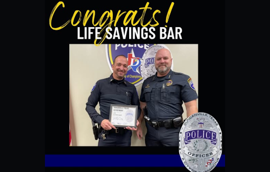 Duncanville Police Lieutenant McCarty Earns Life-Saving Bar for Quick Action in Suicide Attempt Crisis