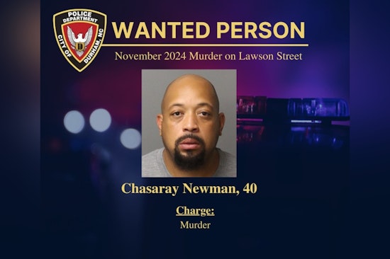 Durham Police Seek Assistance to Locate Suspect Chasaray Newman in Connection with November Fatal Shooting