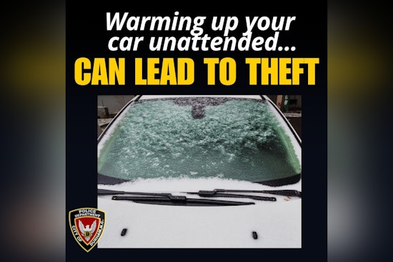 Durham Police Warn of Spike in Vehicle Thefts During Cold Snap and Urge Residents to Take Precautions