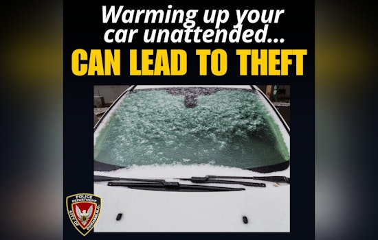 Durham Police Warn of Spike in Vehicle Thefts During Cold Snap and Urge Residents to Take Precautions