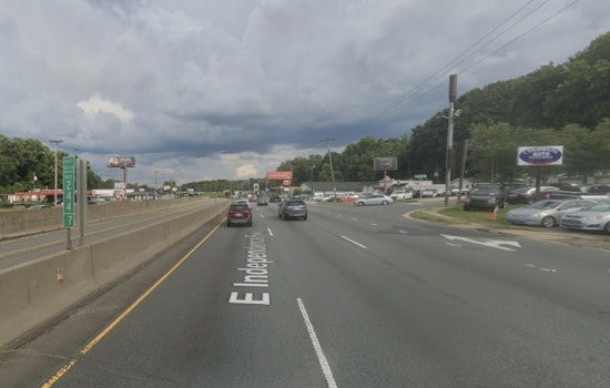 Early Morning Accident on East Independence Boulevard Disrupts Traffic, Two Hospitalized