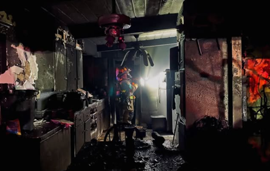Early Morning Fire Displaces Seven Residents in Escondido, No Injuries Reported