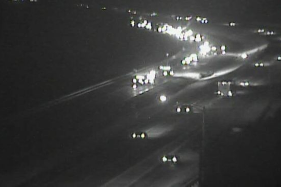 Early Morning Rollover Crash on I-275 Near I-74 Split Causes Major Delays in Hamilton County