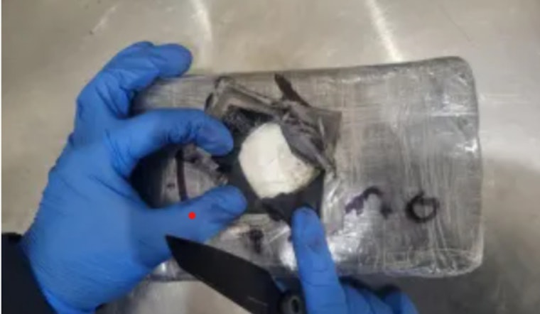 El Paso CBP Officers Seize Over 40 Pounds of Cocaine; 21-Year-Old U.S. Citizen Charged