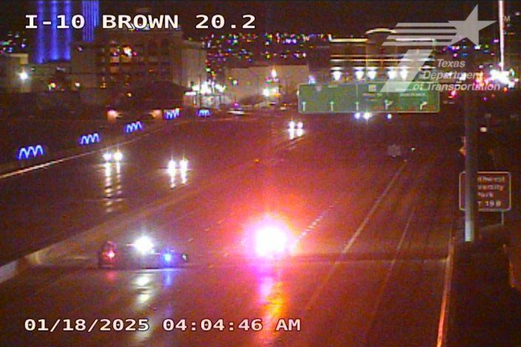 El Paso Faces Weekend of Traffic Disruptions: Pedestrian Struck by Train, Collision on I-10 West Spurs Investigation