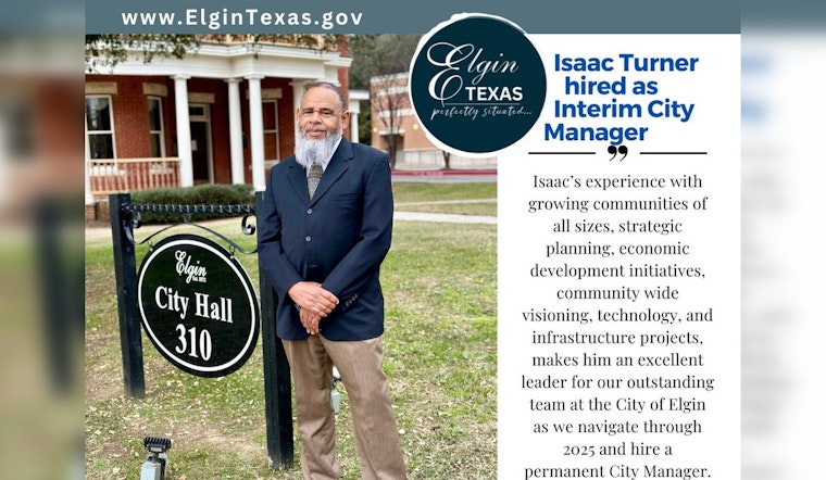 Elgin Appoints Isaac Turner as Interim City Manager with 40 Years of Leadership Experience