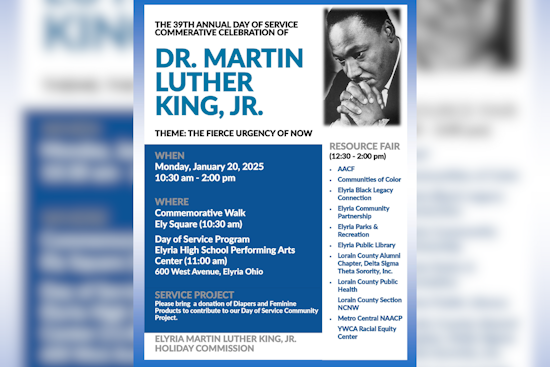 Elyria Commemorates MLK with 39th Annual Day of Service and Resource Fair
