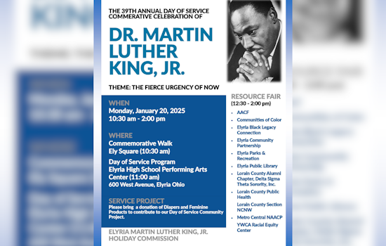 Elyria Commemorates MLK with 39th Annual Day of Service and Resource Fair