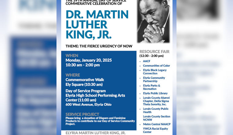 Elyria Commemorates MLK with 39th Annual Day of Service and Resource Fair