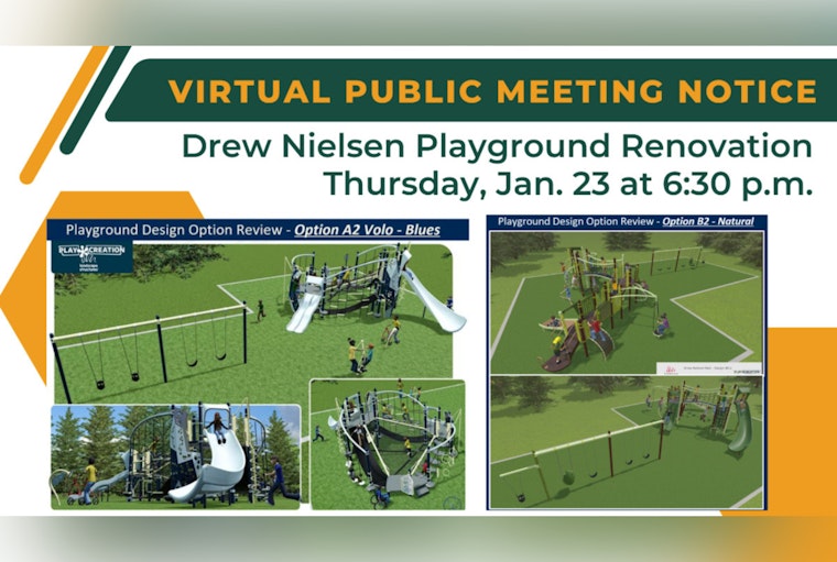 Everett Residents Invited to Shape Future of Drew Nielsen Park Playground at Virtual Meeting
