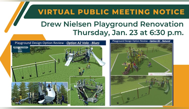 Everett Residents Invited to Shape Future of Drew Nielsen Park Playground at Virtual Meeting