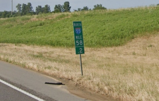 Expect Delays, I-55 Northbound Lane Closure in New Madrid County for Bridge Maintenance