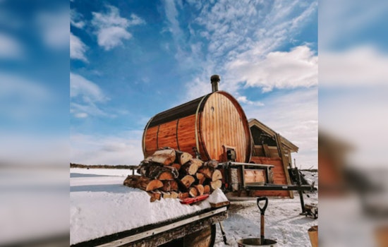 Experience Warmth in Winter: Central Park's Limited Time Mobile Sauna Opens for Bookings