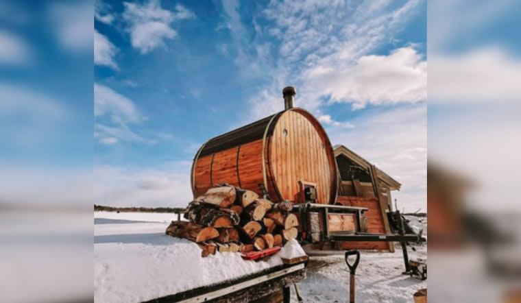 Experience Warmth in Winter: Central Park's Limited Time Mobile Sauna Opens for Bookings
