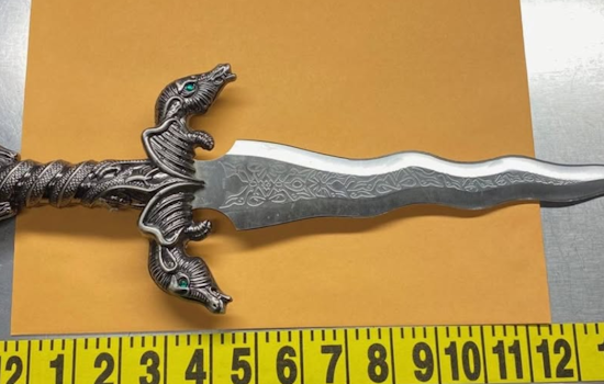 Fairfield Police Arrest Woman for New Year's Day Vandalism and Brandishing a Dagger
